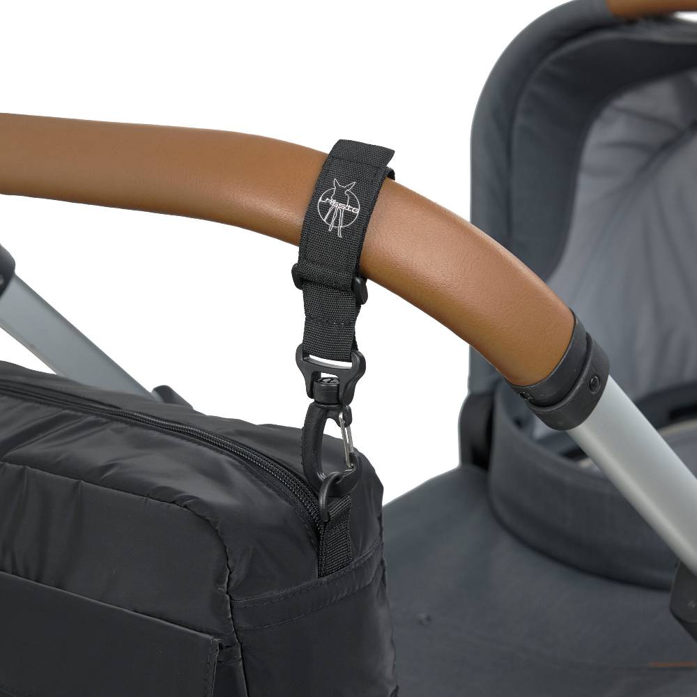 Lässig Kinderwagentasche, Schwarz Auslauf