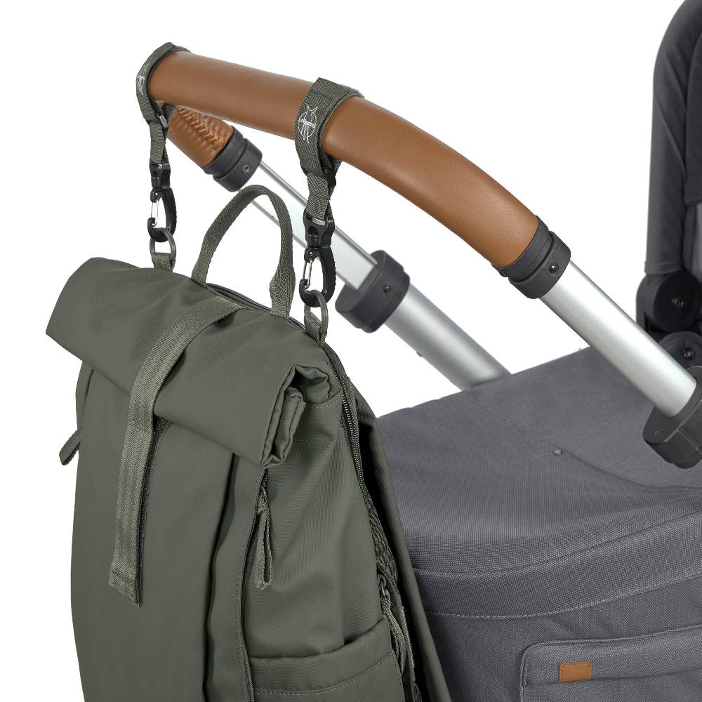 Lässig Wickelrucksack - Rolltop Up Backpack, Oliv Angebote