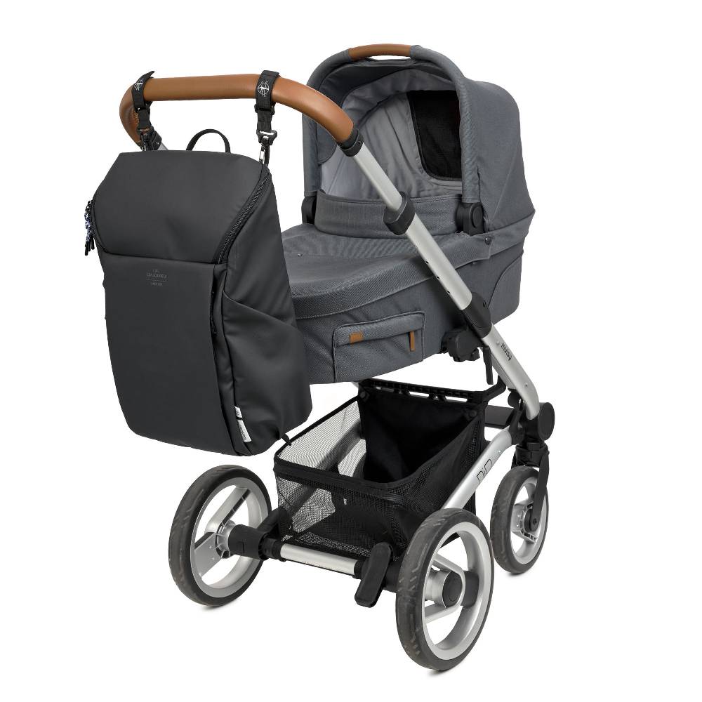 Lässig Wickelrucksack - Slender Up Backpack, Schwarz Günstiger Verkauf
