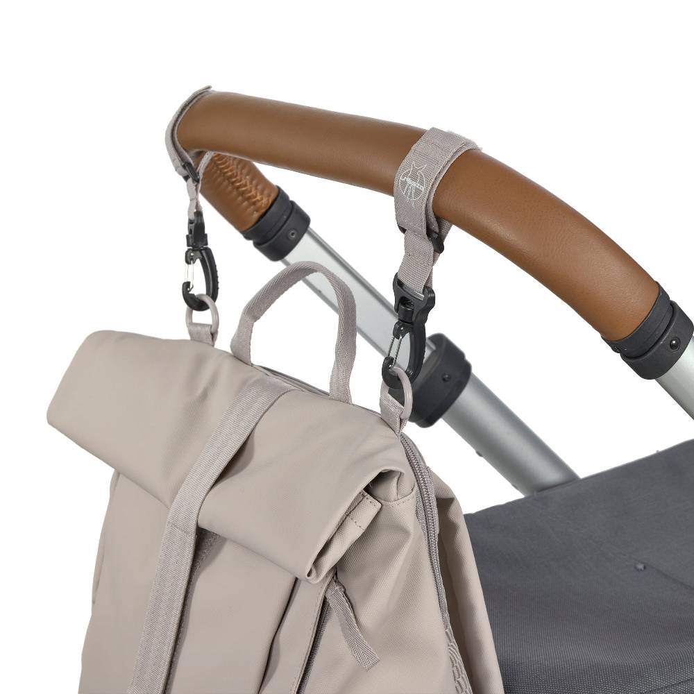 Lässig Wickelrucksack - Rolltop Up Backpack, Taupe (Limited Edition) Fabrikverkauf