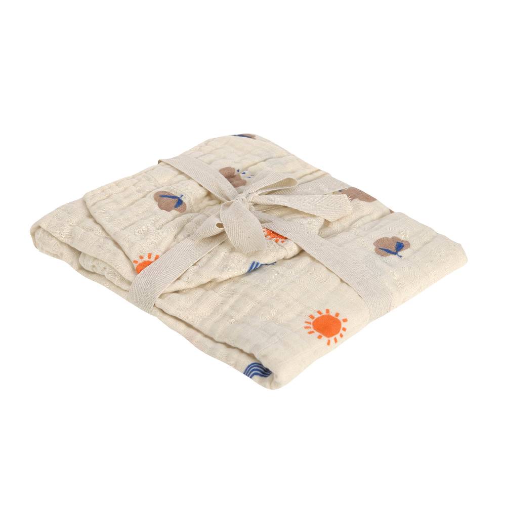Lässig Badeponcho Kinder - Nature, Beige Rabatt