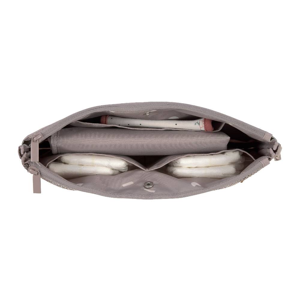 Lässig Windeltasche - Changing Organizer Blocks Taupe, Grau Exklusivangebot