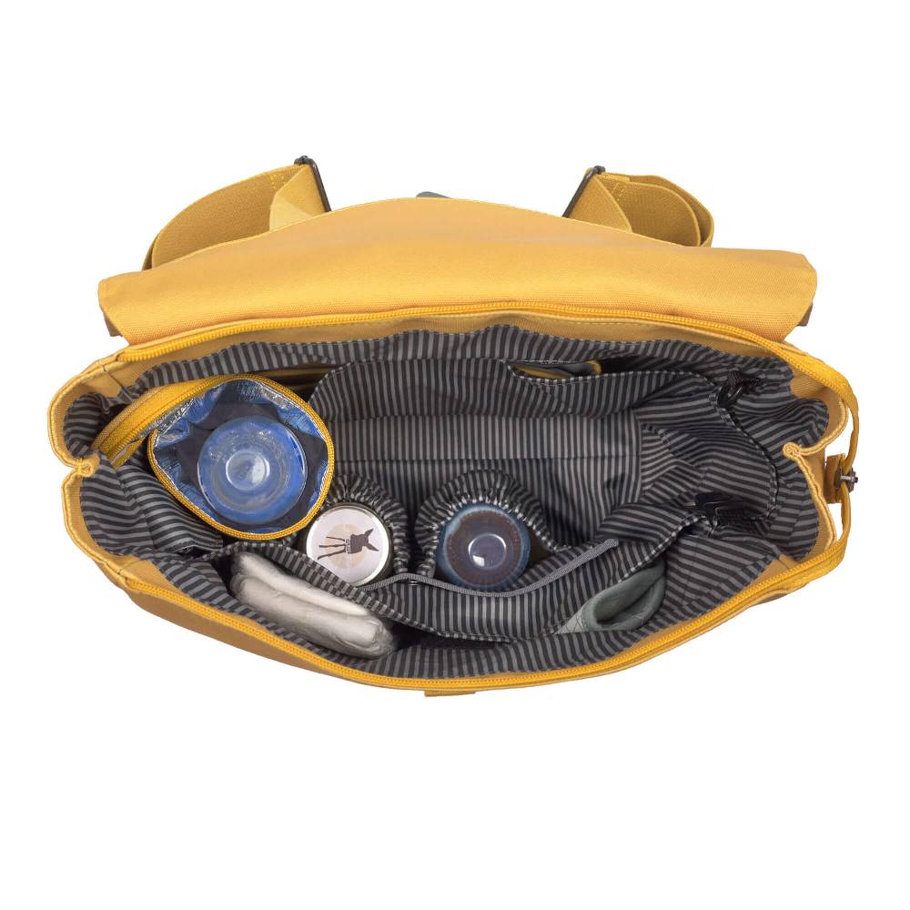Lässig Wickelrucksack - Green Label Adventure Backpack, Lemon Curry Saisonschlussverkauf