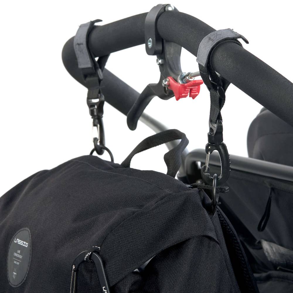 Lässig Wickelrucksack - Outdoor Backpack, Black Cyber Monday