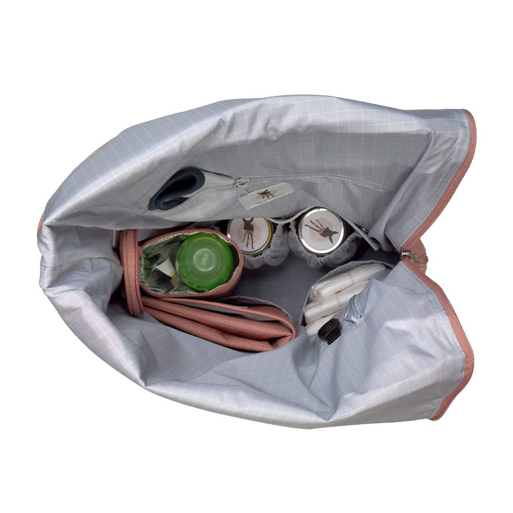 Lässig Wickelrucksack - Rolltop Backpack, Cinnamon Valentinstagsangebot