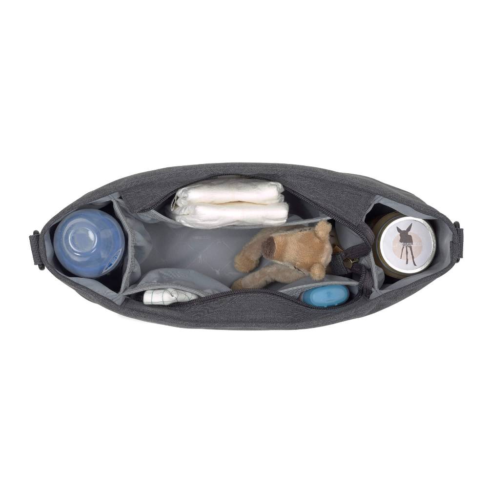 Lässig Kinderwagentasche - Goldie Buggy Organizer, Anthracite Jubiläumsangebot