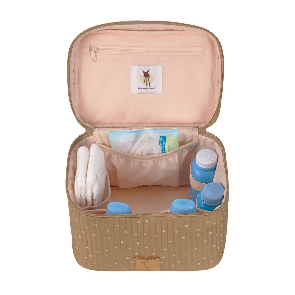 Lässig Wickeltisch Organizer - Nursery Caddy To Go, Dots Curry Lagerräumung