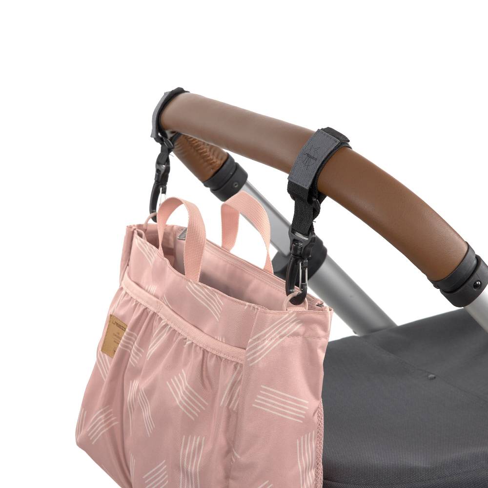 Lässig Wickeltasche - Multitalent Organizer Soft Stripes Rose, Rosa Heißer Verkauf