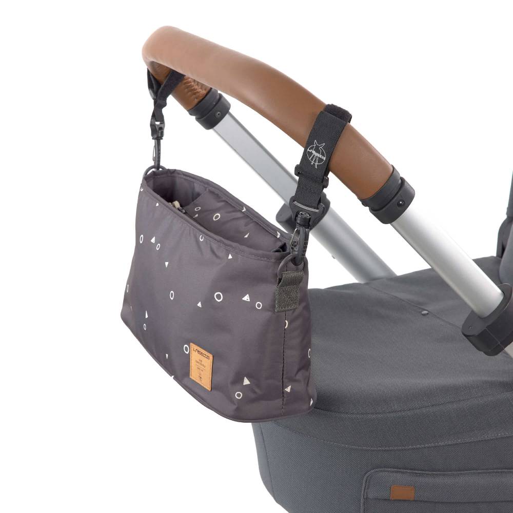 Lässig Kinderwagen Organizer - Universe Anthracite, Anthrazit Große Rabatte