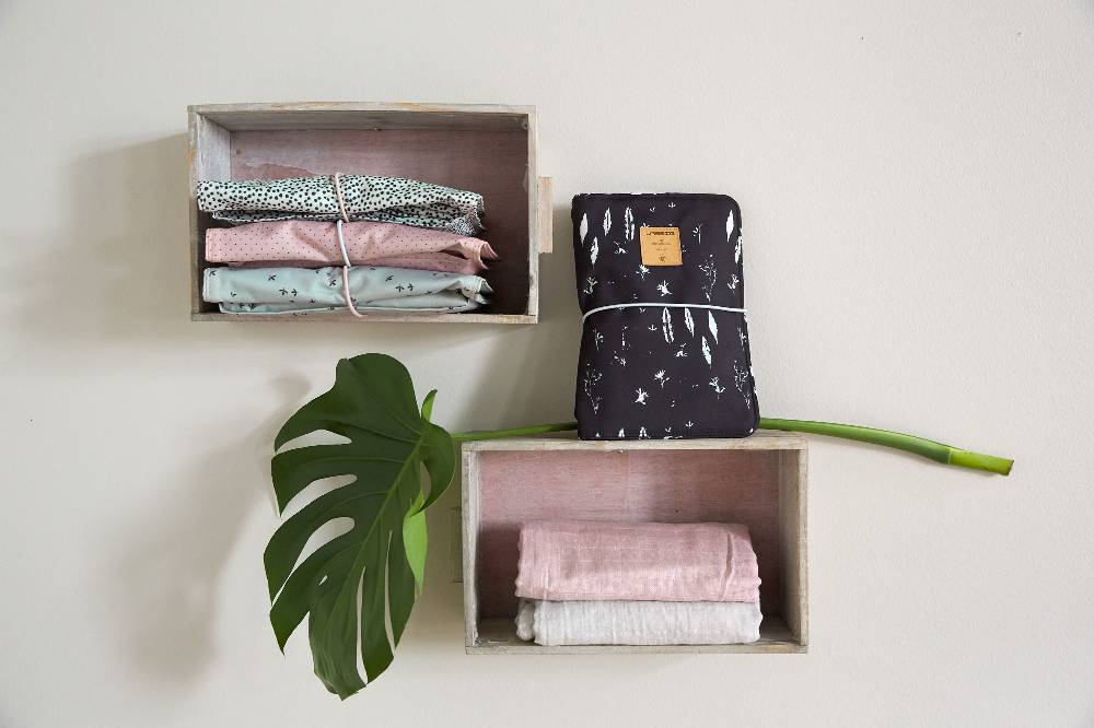 Lässig Windeltasche - Changing Pouch, Floral Mint Riesige Ersparnisse