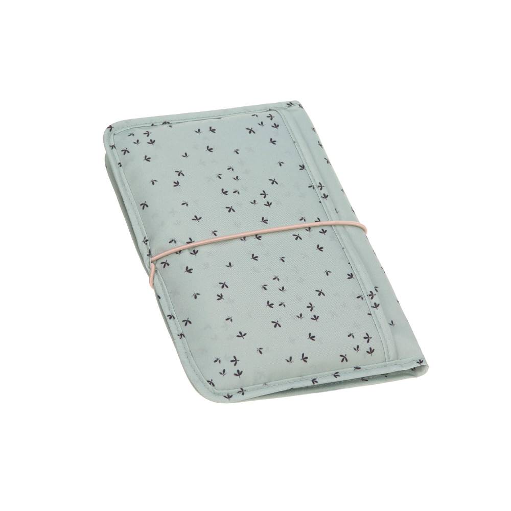 Lässig Windeltasche - Changing Pouch, Floral Mint Riesige Ersparnisse