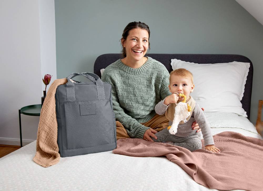 Lässig Wickelrucksack - Vividal Backpack, Anthrazit VIP-Rabatte
