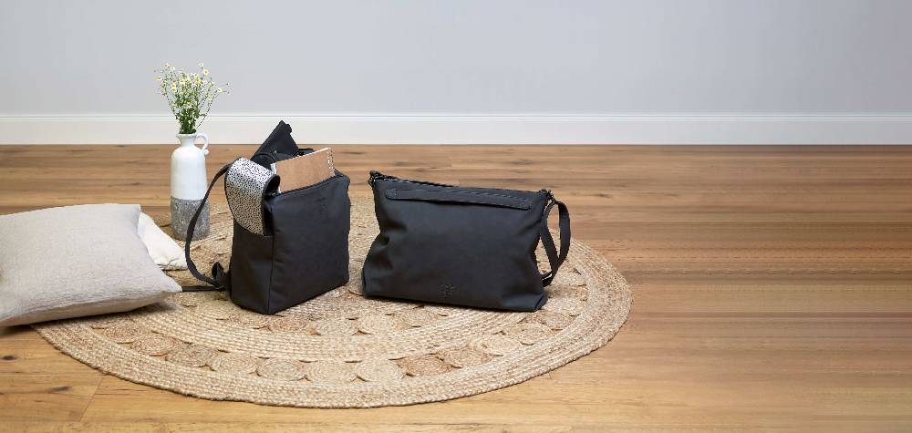 Lässig Wickelrucksack - Tender Backpack, Anthracite Tiefpreis