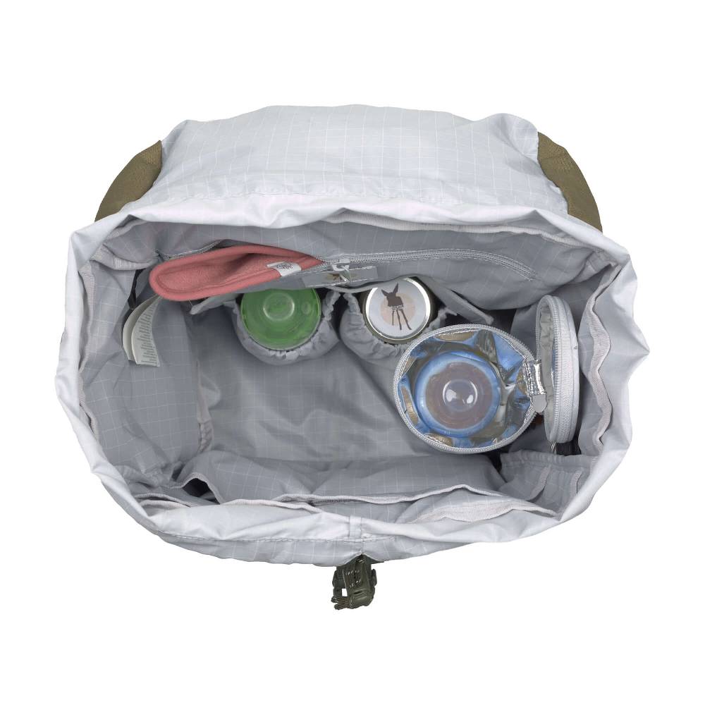 Lässig Wickelrucksack - Outdoor Backpack, Olive Wochenangebot