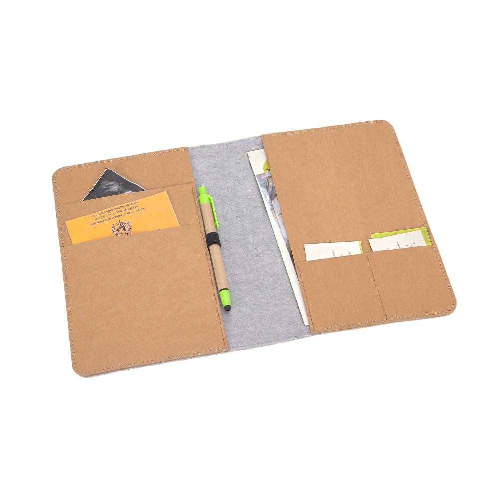 Lässig Mutterpasshülle - Dokumentenmappe Herz im Glück Limited Edition, Felt Grey Kostenlose Rückgabe