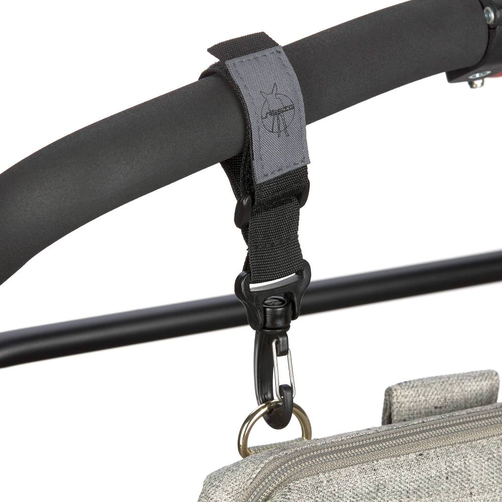 Lässig Kinderwagenhaken (2 Stk) - Stroller Hooks, black JETZT KAUFEN