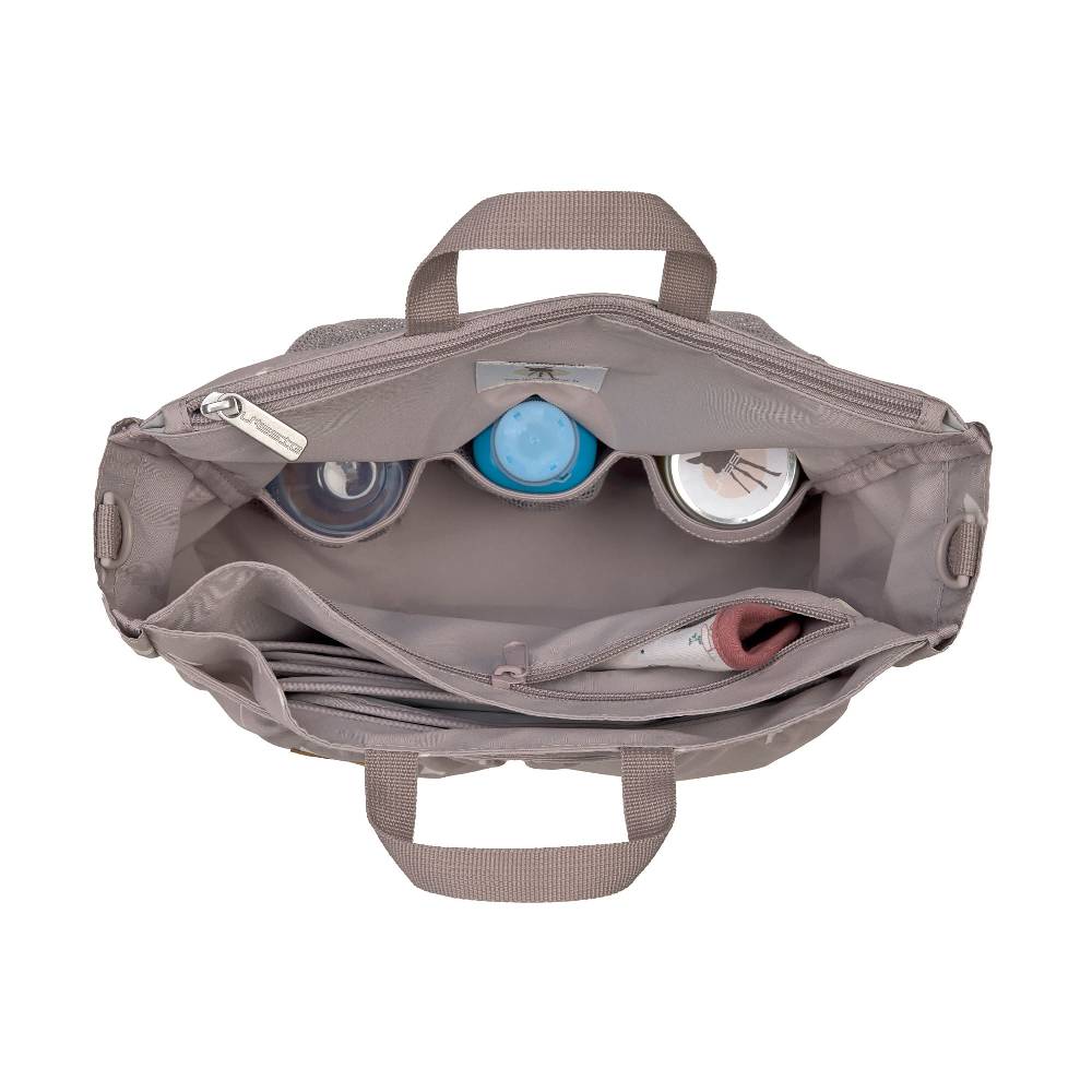 Lässig Wickeltasche - Multitalent Organizer Blocks Taupe, Grau Letzte 2 Tage