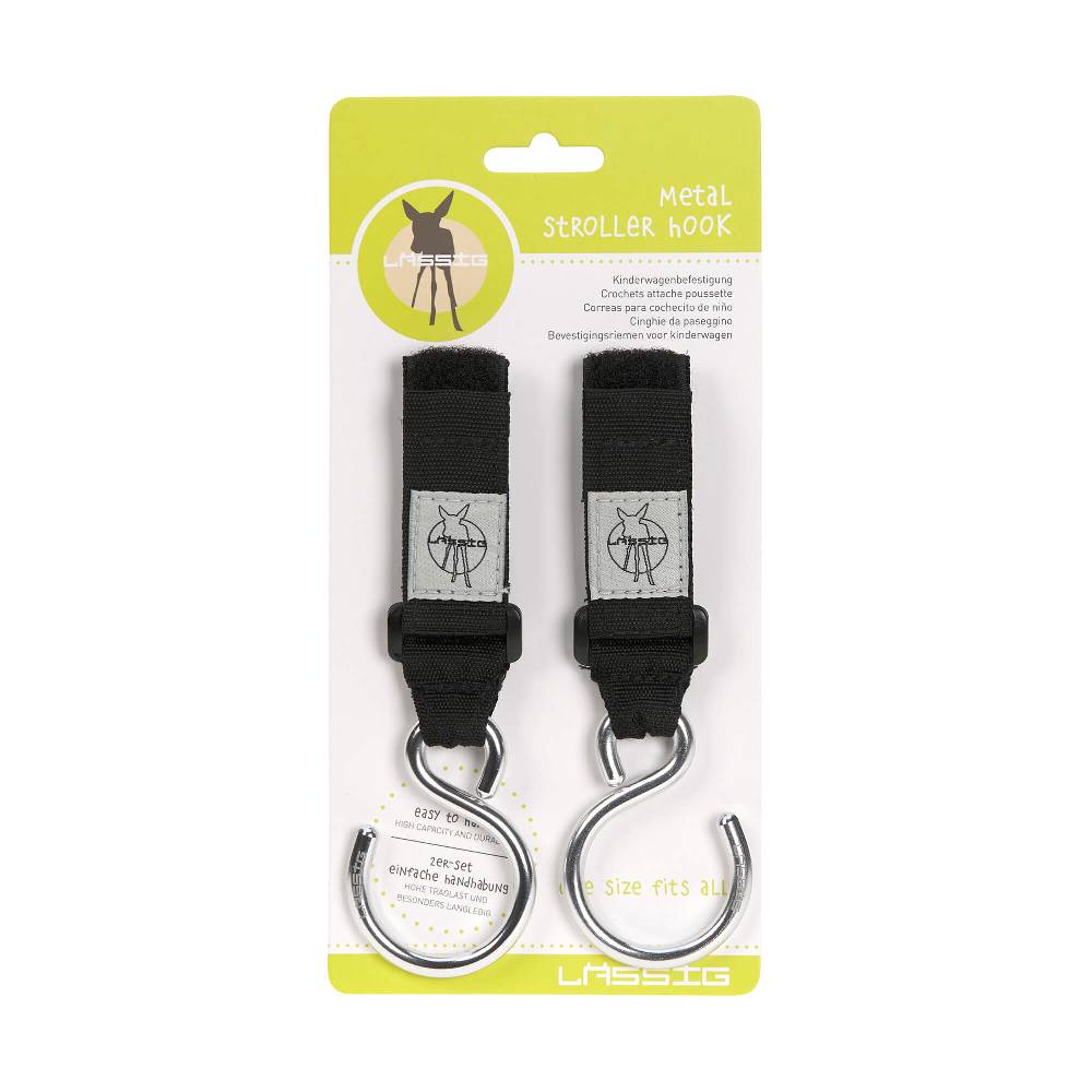 Lässig Kinderwagenhaken (2 Stk) - Stroller Hooks, metal Zeitbegrenzte Promotion