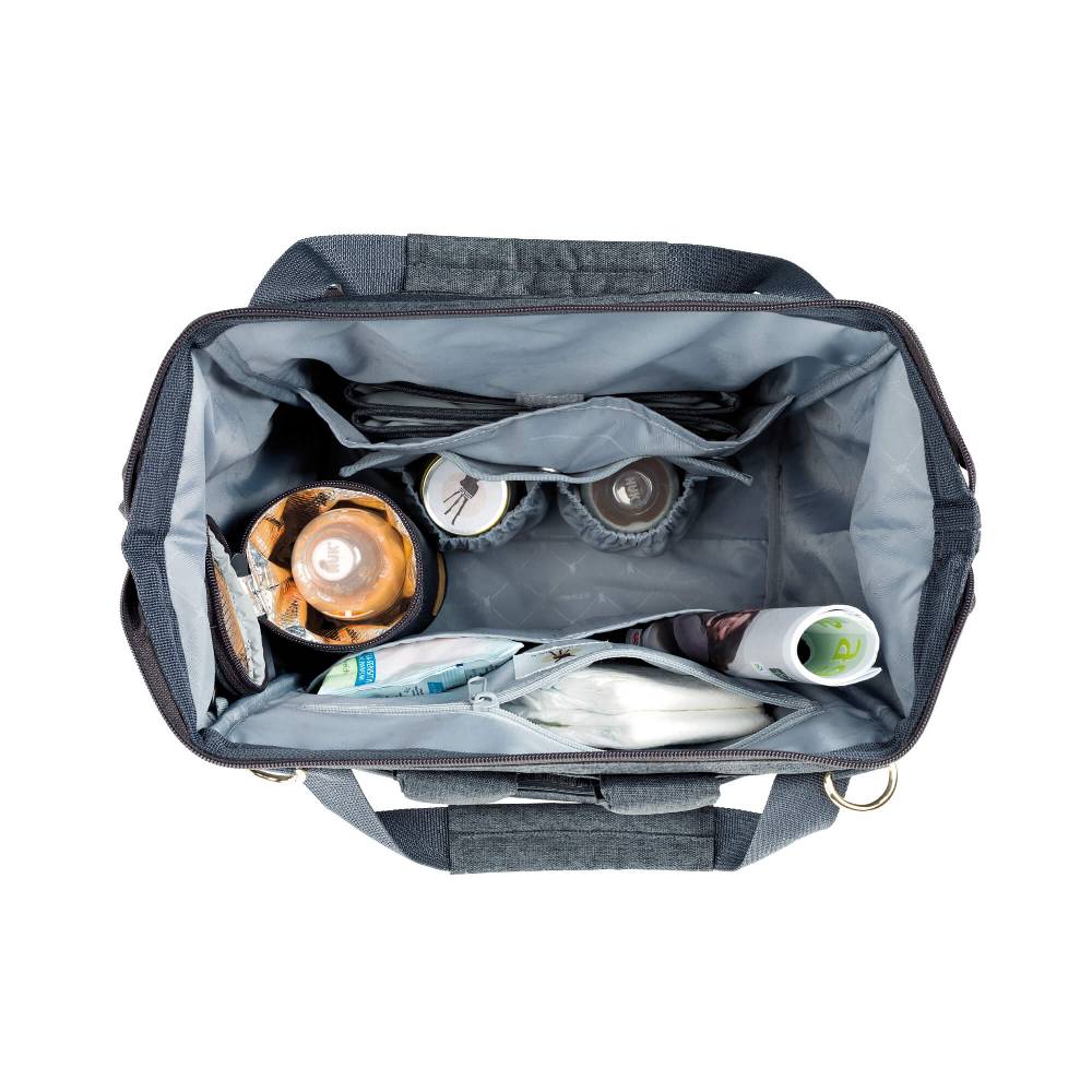 Lässig Wickelrucksack - Glam Goldie Backpack, Anthracite Vierteljährliche Förderung