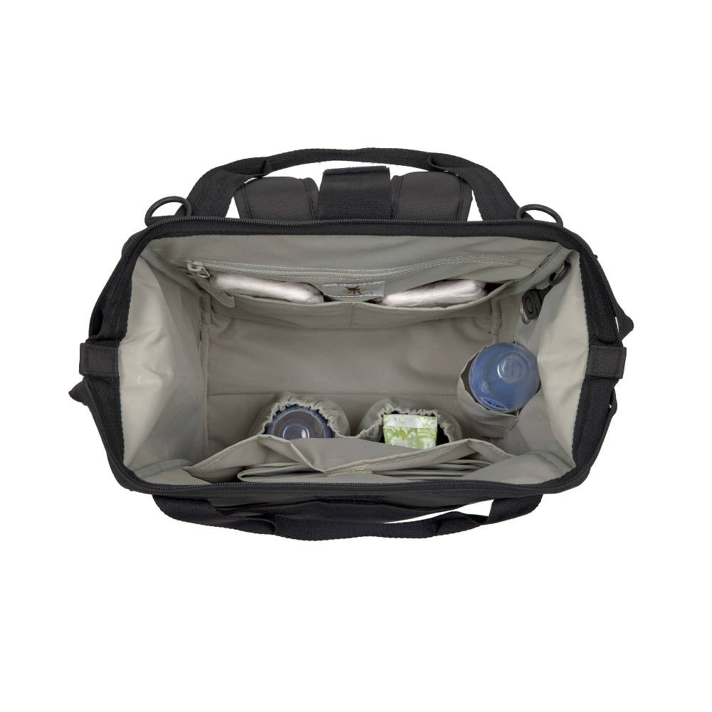 Lässig Wickelrucksack Goldie Up Green Label - Schwarz Bis zu 55% Rabatt