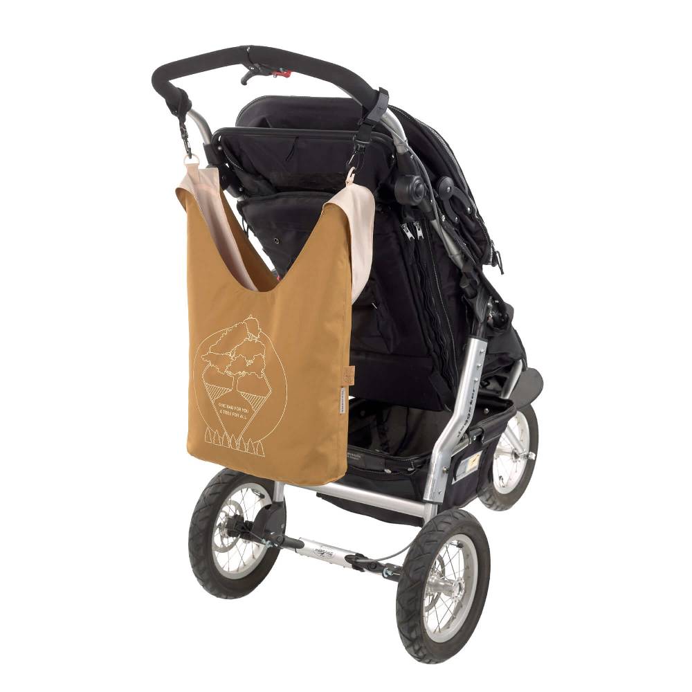Lässig Umhängetasche - Charity Shopper Tree, Curry 50% Rabatt mit kostenlosem Versand
