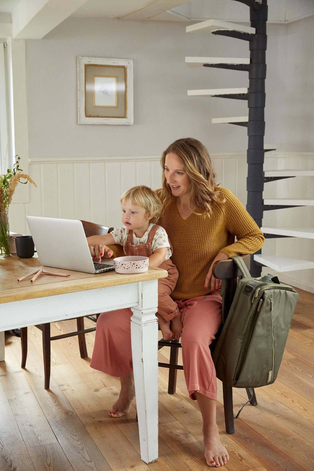 Lässig Wickelrucksack - Green Label Tidy Talent, Olive Speichern exportieren