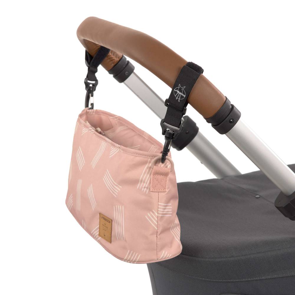 Lässig Kinderwagen Organizer - Soft Stripes Rose, Rosa Rabatte dieses Monats