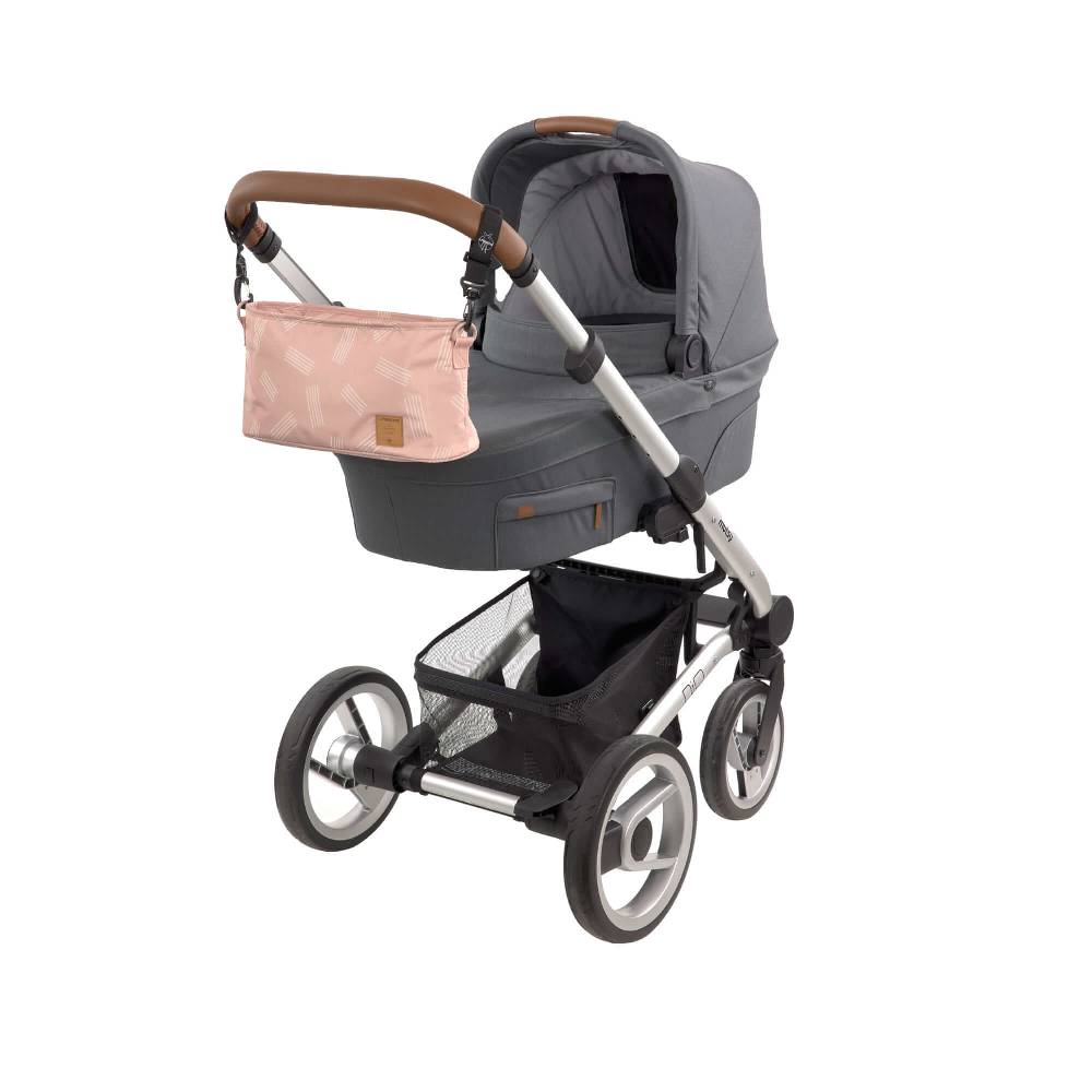 Lässig Kinderwagen Organizer - Soft Stripes Rose, Rosa Rabatte dieses Monats