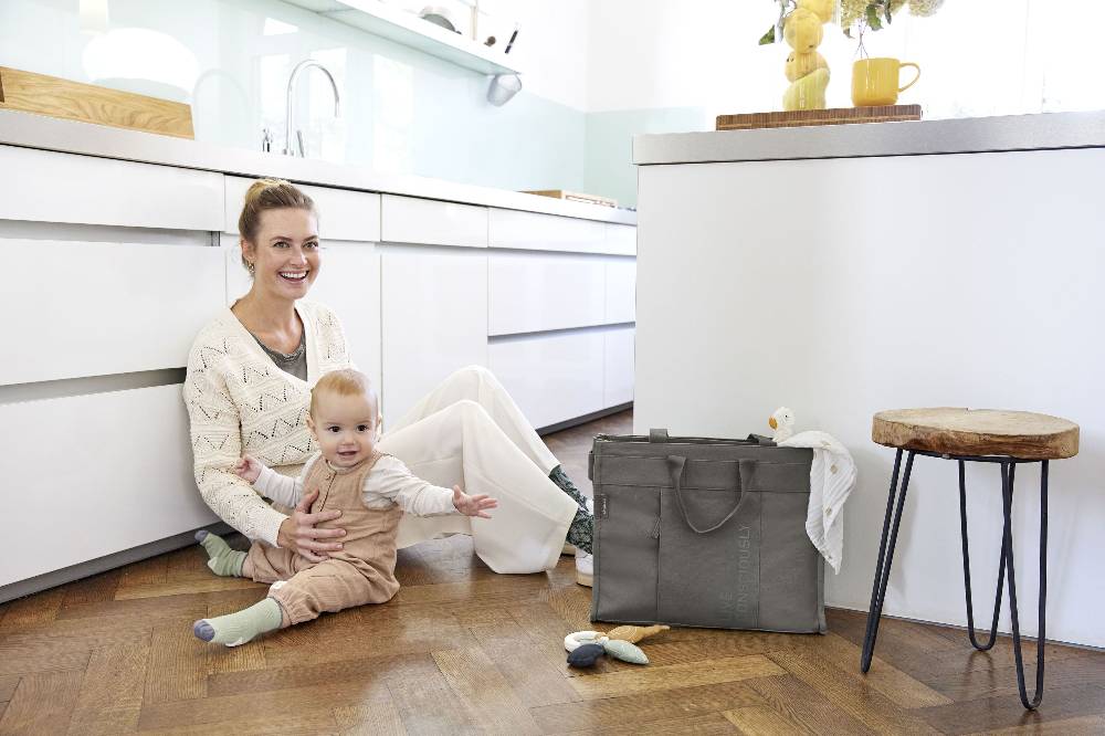 Lässig Wickeltasche - Tote Up Bag, Anthrazit Angebote
