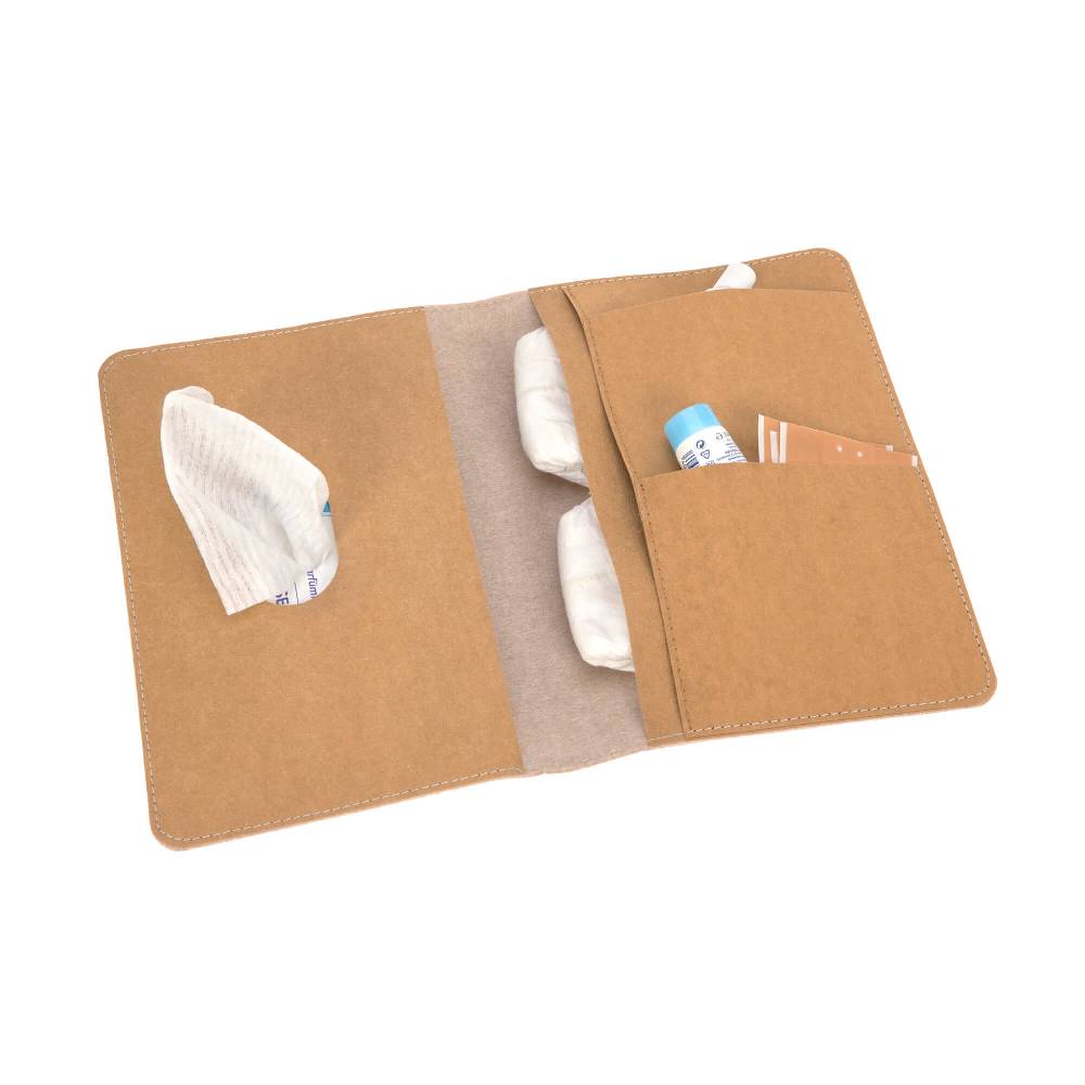 Lässig Windeltasche - Herz im Glück Limited Edition, Felt Sand Limitierter Zeitrabatt