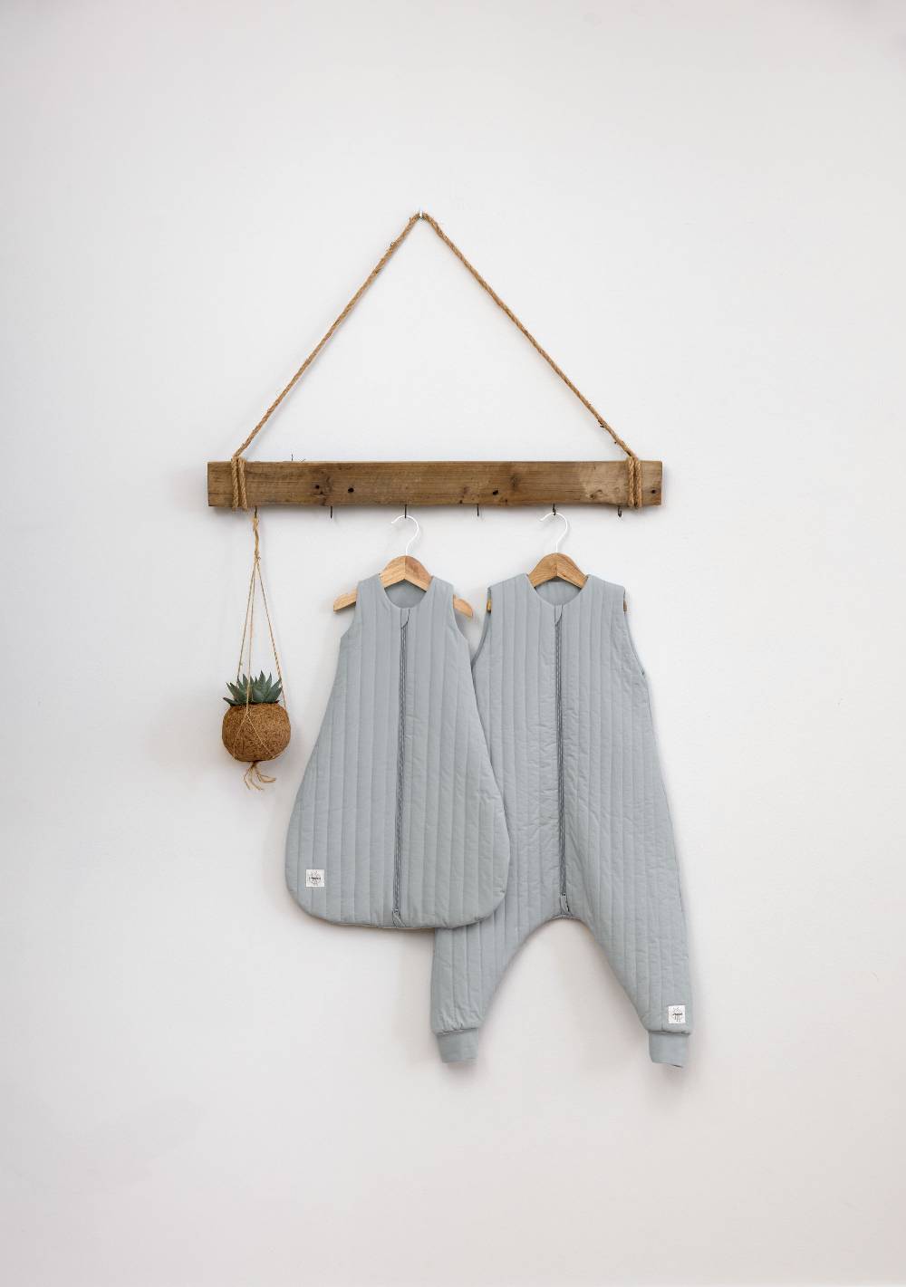 Lässig Baby Schlafsack 3 TOG - Bio Baumwolle, Hellblau Saisonschlussverkauf