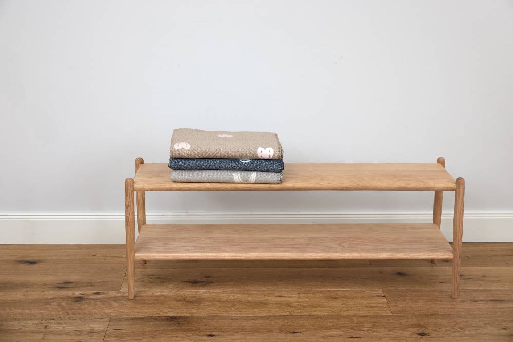 Lässig Babydecke - Bio Baumwolle, Grau Rosa Online Outlet
