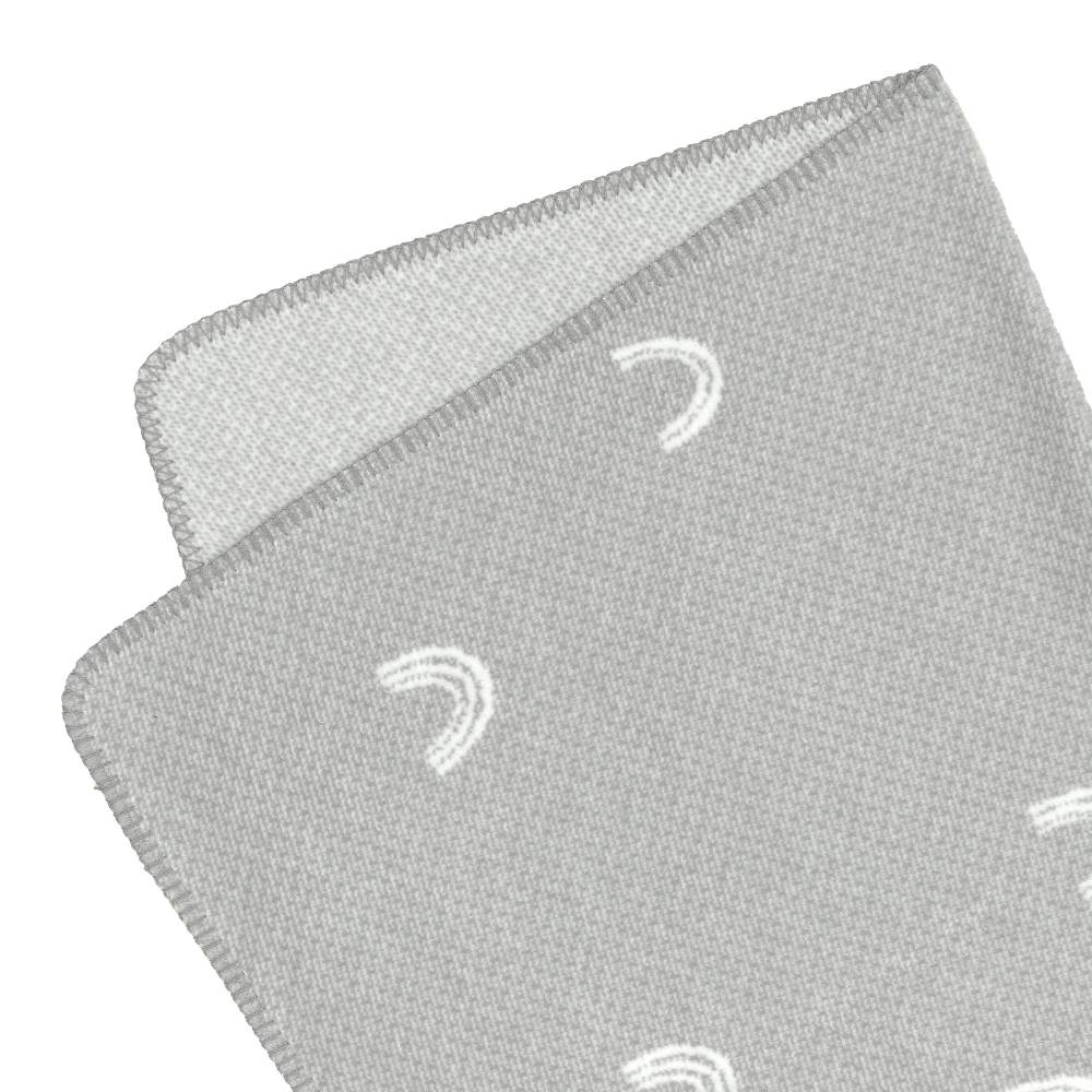 Lässig Babydecke - Bio Baumwolle, Grau Zeitlich begrenztes Angebot