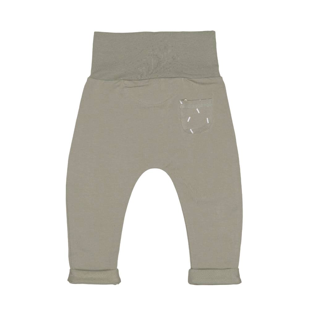 Lässig Babyhose - Bio Baumwolle, Oliv Neuheiten