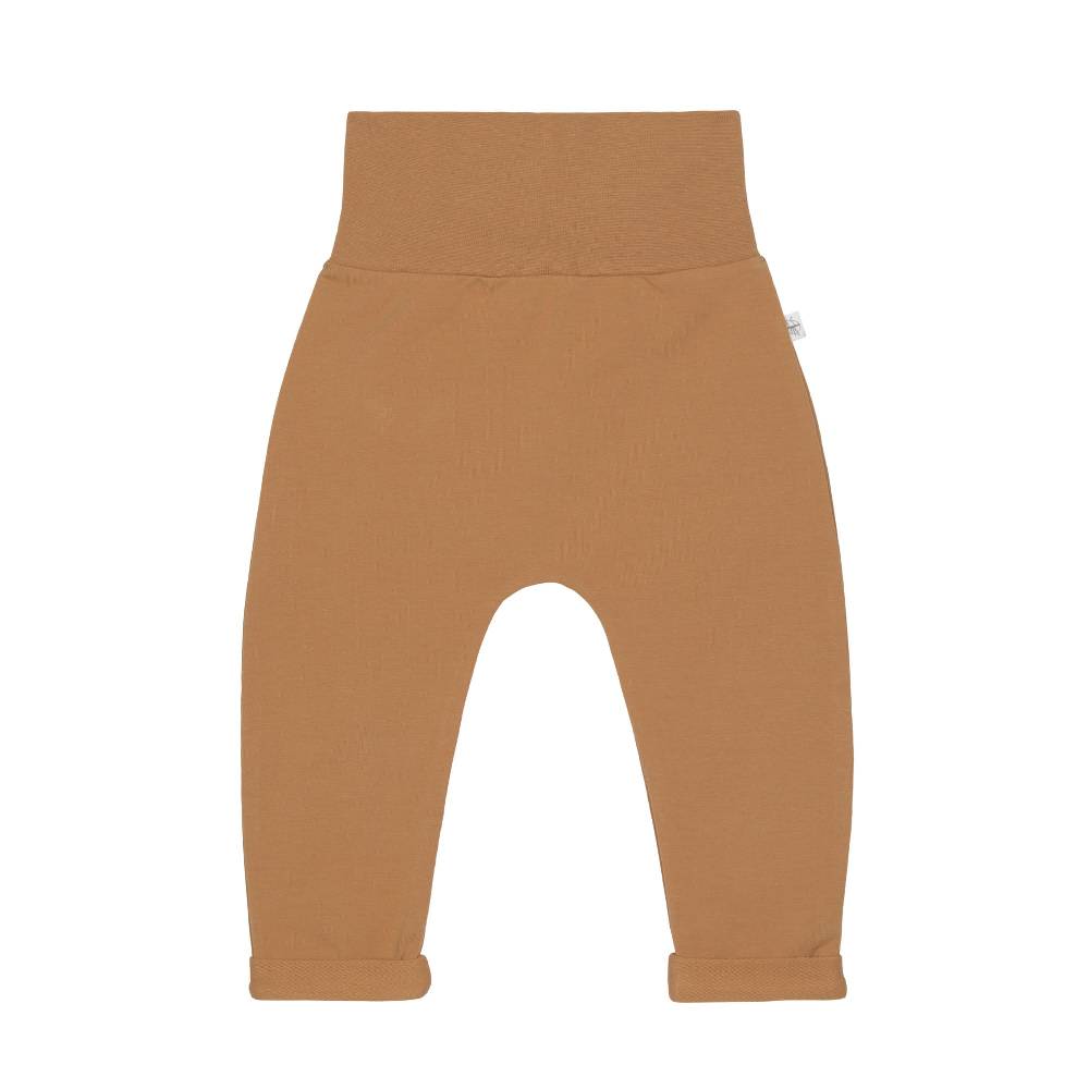 Lässig Babyhose - Bio Baumwolle, Karamell