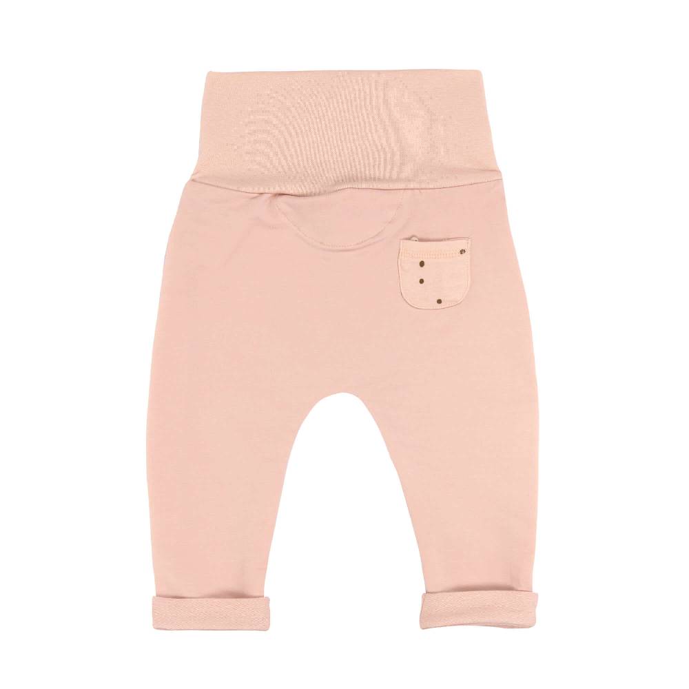 Lässig Babyhose - Bio Baumwolle, Powder Pink Sonderangebote