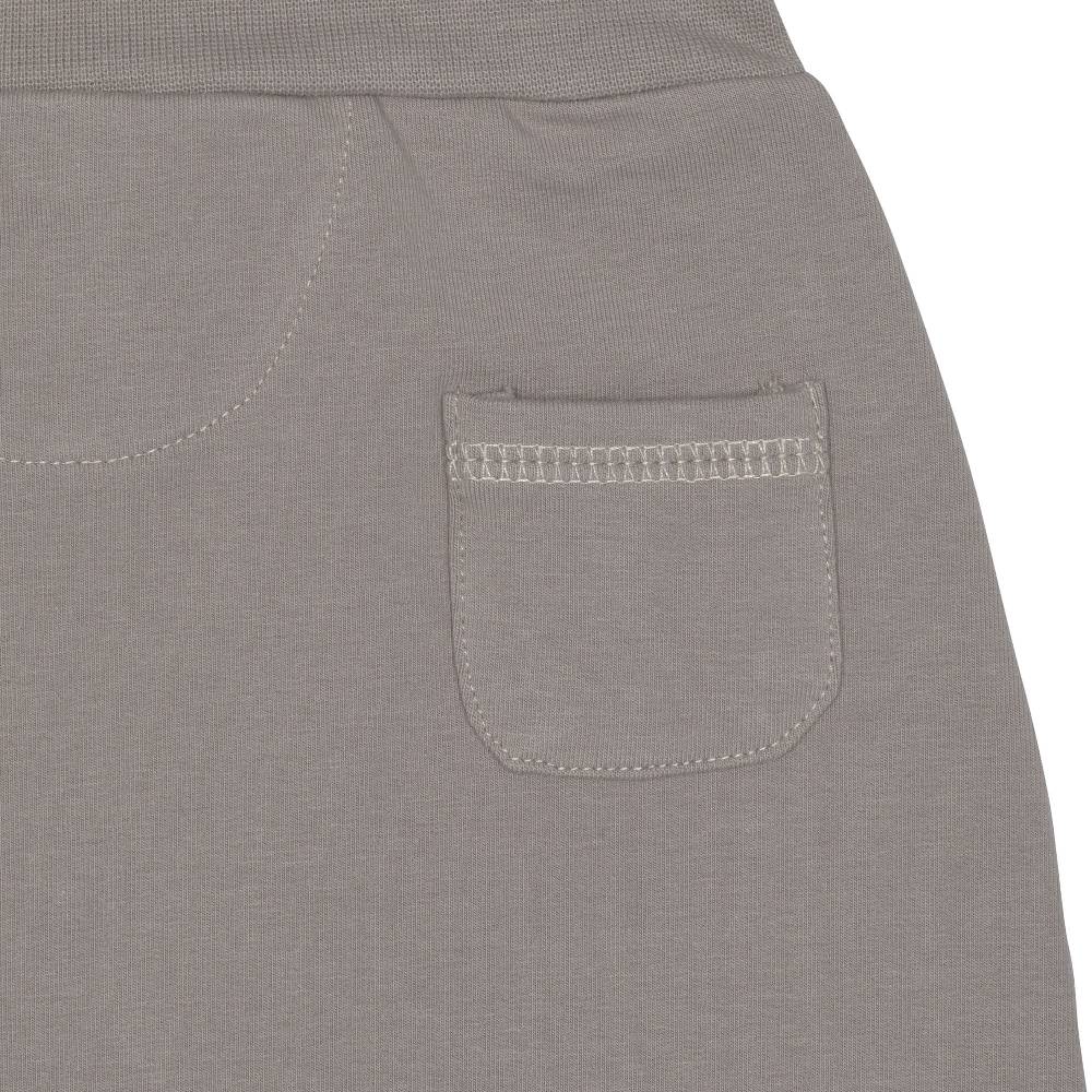 Lässig Babyhose - Bio Baumwolle, Taupe VIP-Rabatte