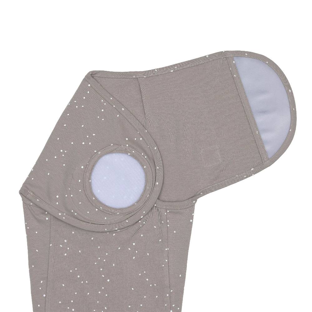 Lässig Pucksack - Bio Baumwolle, Sprinkle Taupe, Grau Super Sparpreis
