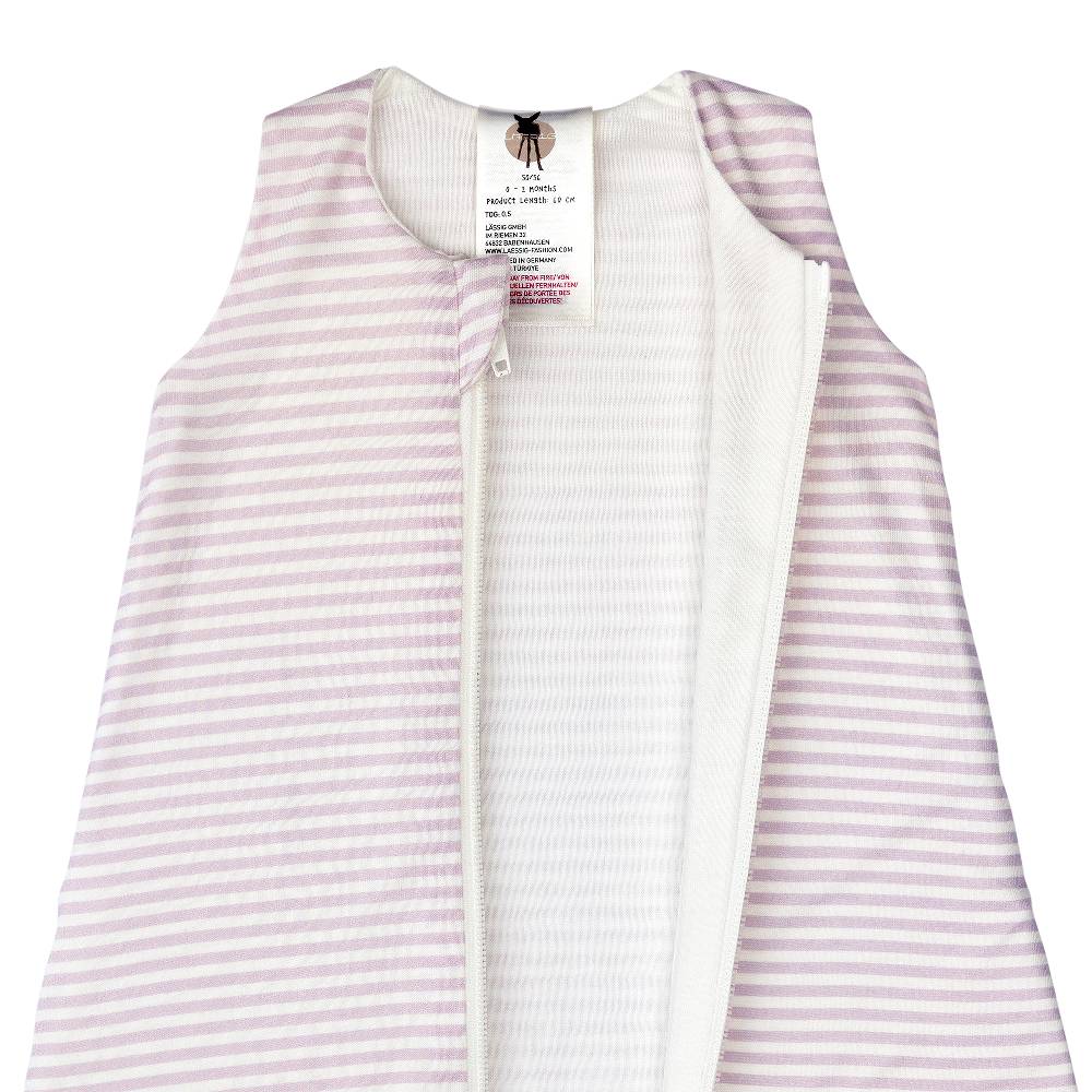Lässig Baby Schlafsack 0,5 TOG - Gestreift, Lila Milky Bis zu 55% Rabatt