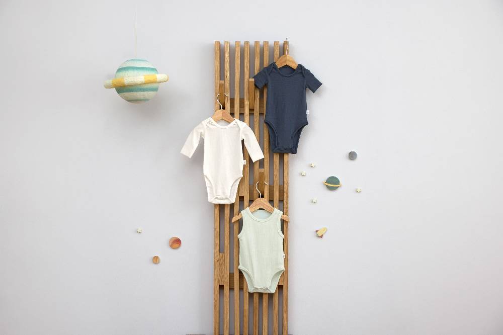Lässig Baby Body - Ärmellos gerippt, Mint 2025
