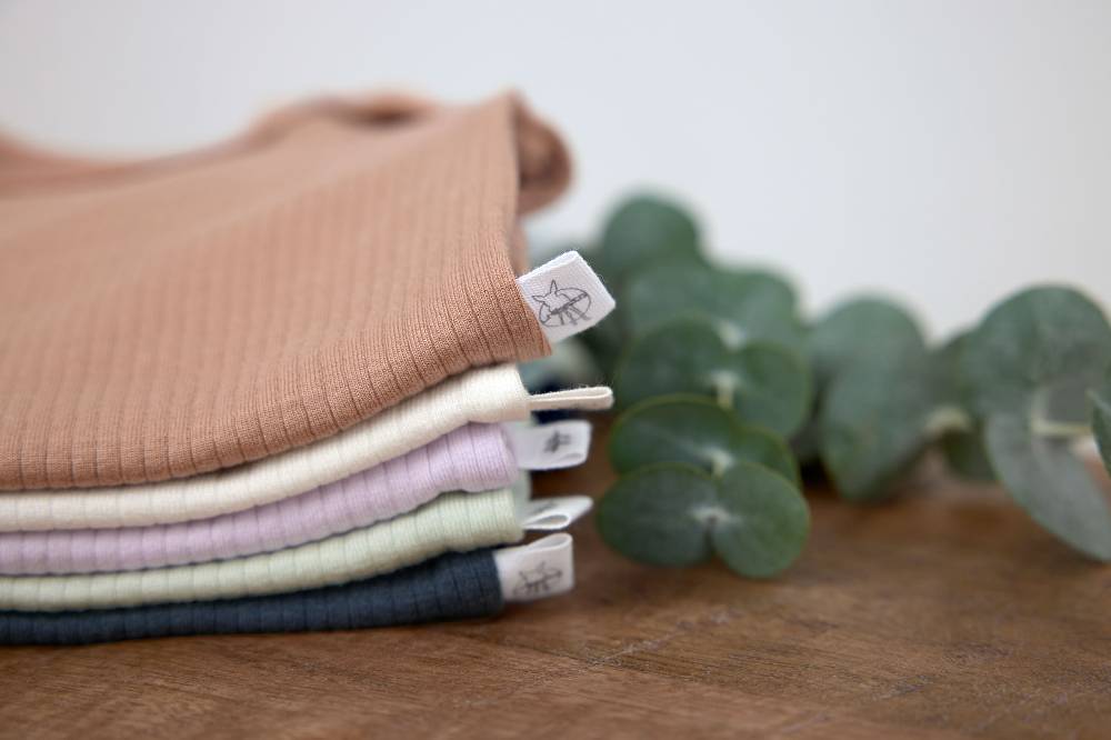 Lässig Baby Body Kurzarm - gerippt, Mint Verkauf