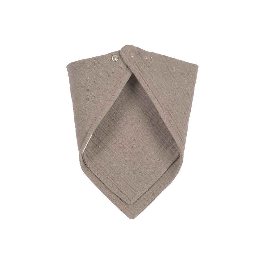 Lässig Dreieckstuch - Bio Baumwolle, Taupe, Grau Fabrikpreis