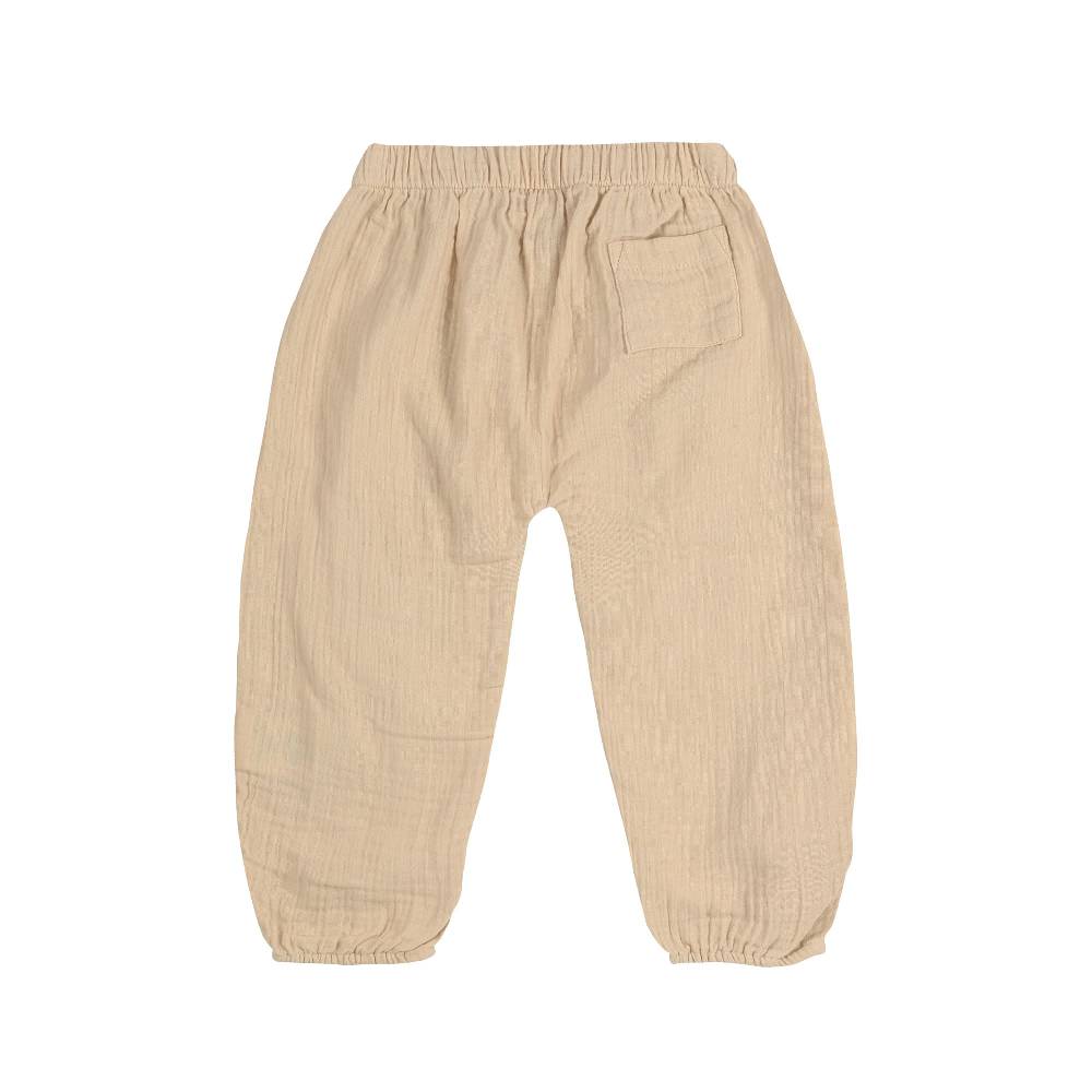 Lässig Baby Pumphose - Bio Baumwolle, Nature, Beige Sonderangebot