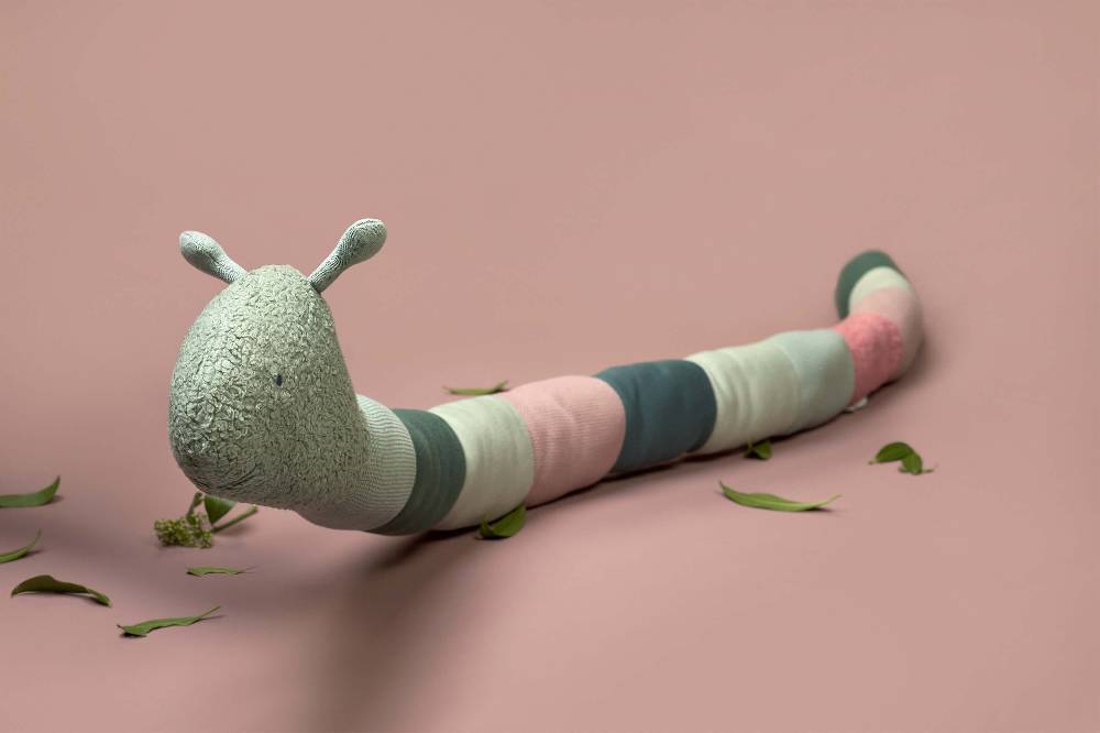 Lässig Kuscheltier Raupe Fridolin - Garden Explorer, Caterpillar Versandkostenfrei