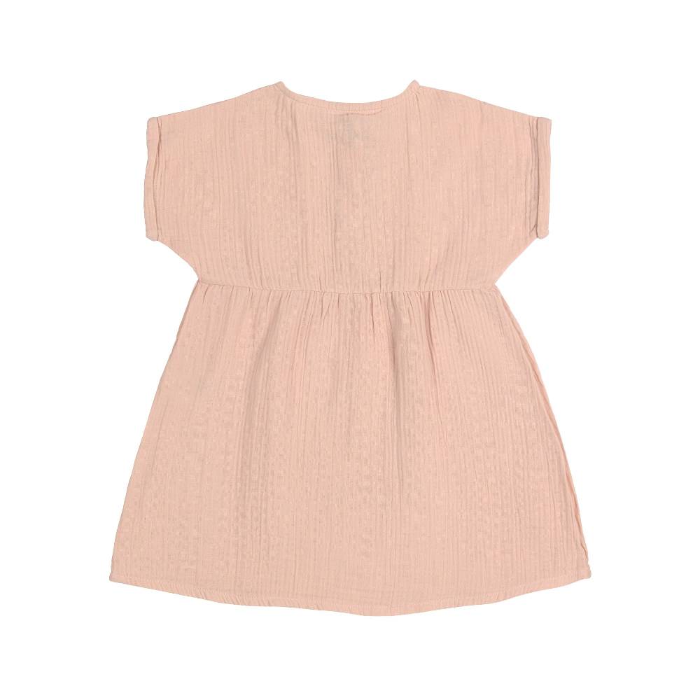 Lässig Kinderkleid - Bio Baumwolle, Rosa Top Angebot