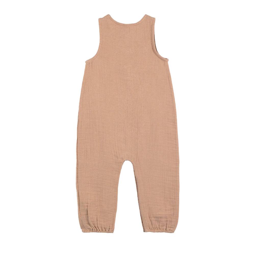 Lässig Musselin Jumpsuit - Bio Baumwolle, Orange Saisonale Angebote