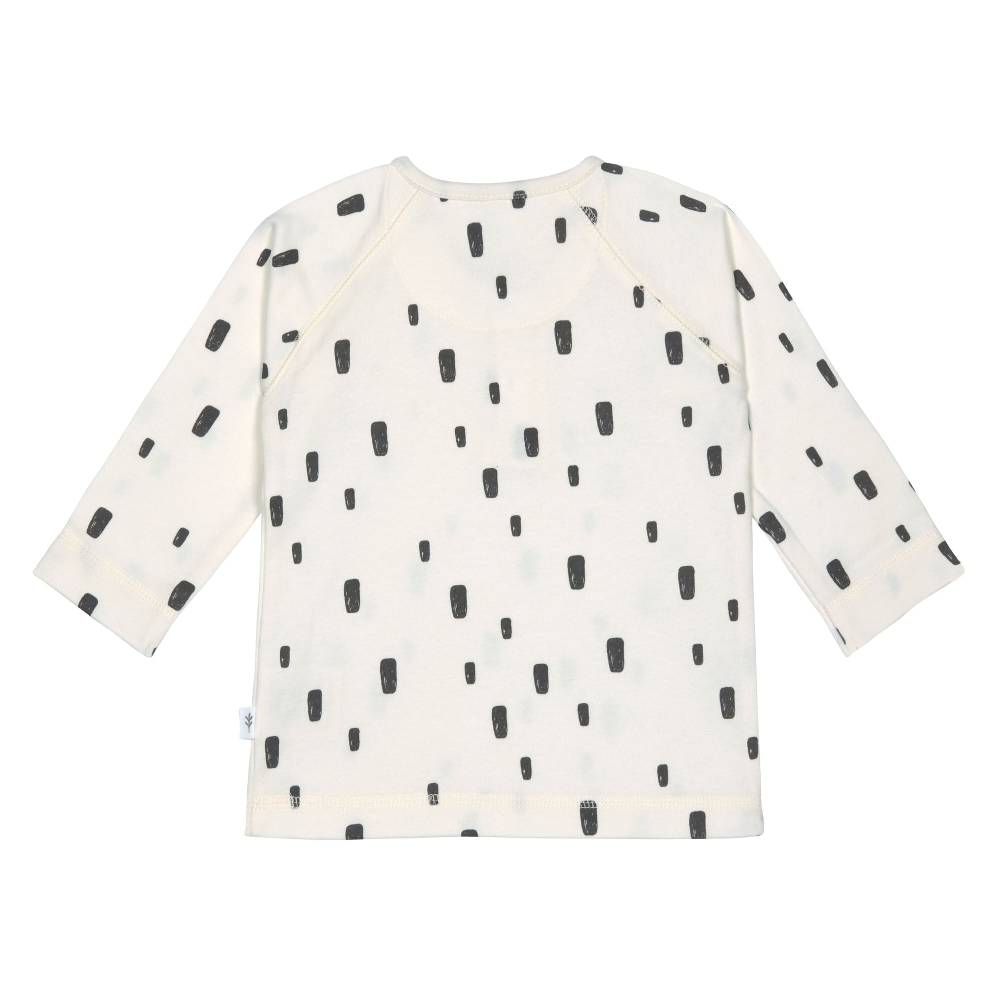 Lässig Baby Langarmshirts - Bio Baumwolle, Bricks, Milky Tiefpreis