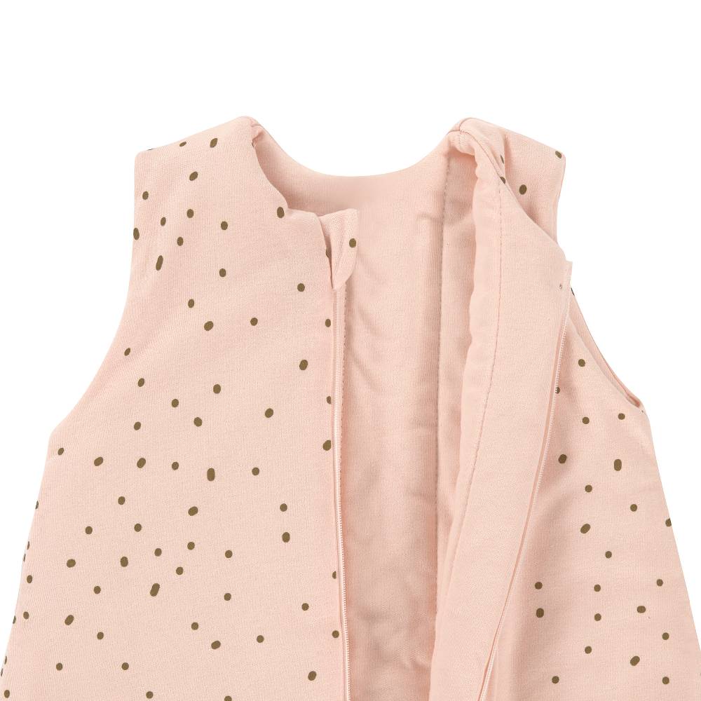 Lässig Kinder Schlafoverall 2,5 TOG, Dots, Rosa Letzte 2 Tage