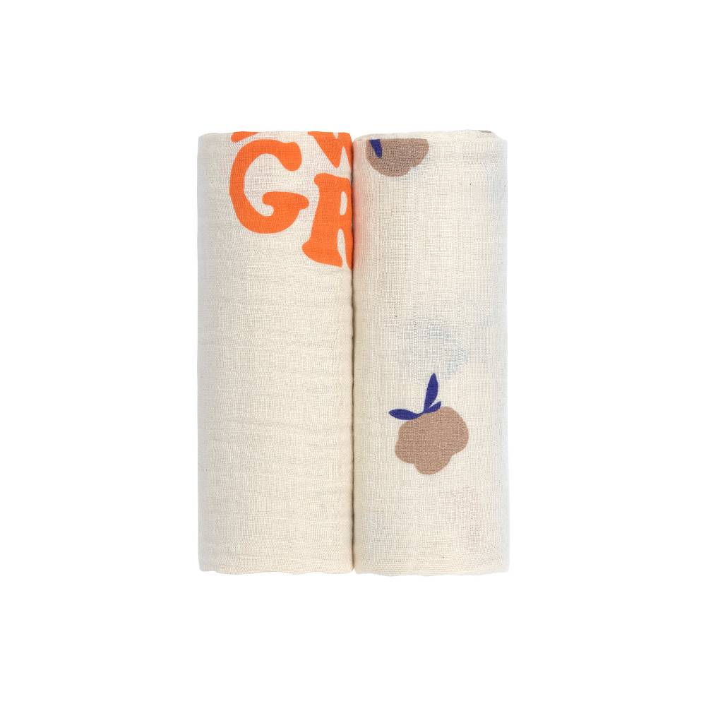 Lässig Mulltücher 2er Set L - Nature, Beige Bis zu 60% Rabatt