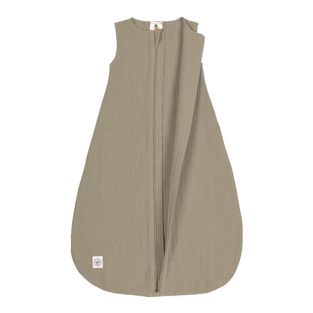 Lässig Baby Sommerschlafsack Tog 1 - Bio Baumwolle, Oliv Clearance-Verkauf